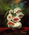 Vase mit Pfingstrosen Vincent van Gogh impressionistische Blumen